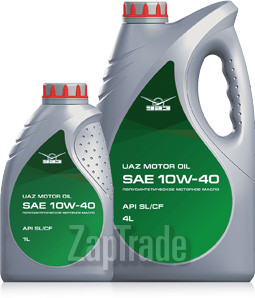 ������ �������� ����� Uaz Motor Oil 10W-40 ����������������� | ������� 000101-0011040-01