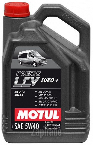 ������ �������� ����� Motul Power LCV Euro+ ������������� | ������� 106132