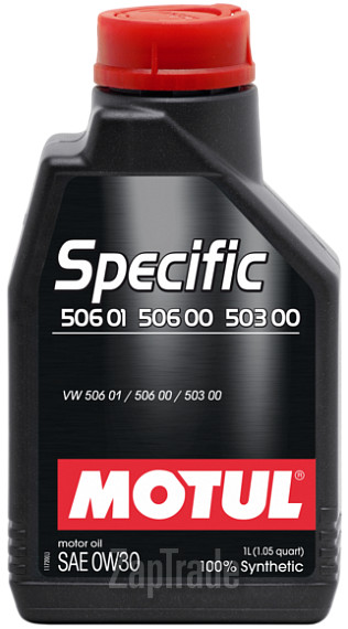 ������ �������� ����� Motul Specific 506 01 / 506 00 / 503 00 SAE 0W-30 ������������� | ������� 106429