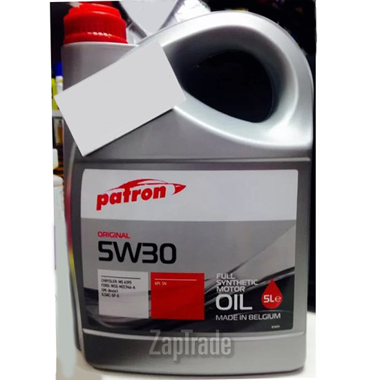 ������ �������� ����� Patron Original 5W-30 ������������� | ������� 5W30 5L ORIGINAL