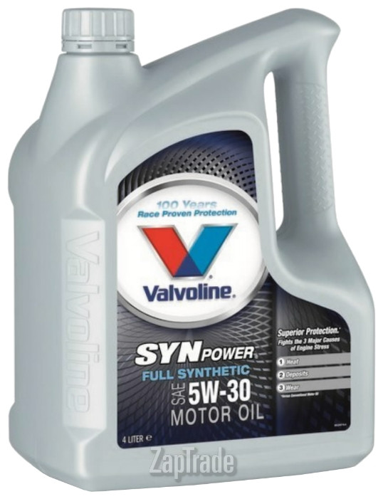 ������ �������� ����� Valvoline SYNPOWER SAE 5W-30, 4� ������������� | ������� 817970