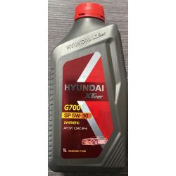 HYUNDAI  HYUNDAI 5W-30 XTEER G700 SP/ILSAC GF-6A ������������� �������� ����� 1� 
