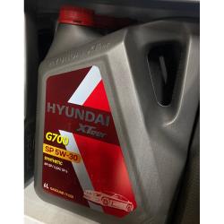 HYUNDAI  HYUNDAI 5W-30 XTEER G700 SP/ILSAC GF-6A ������������� �������� ����� 6�