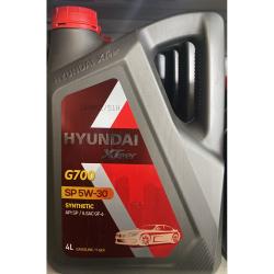 HYUNDAI  HYUNDAI 5W-30 XTEER G700 SP/ILSAC GF-6A ������������� �������� ����� 4� 